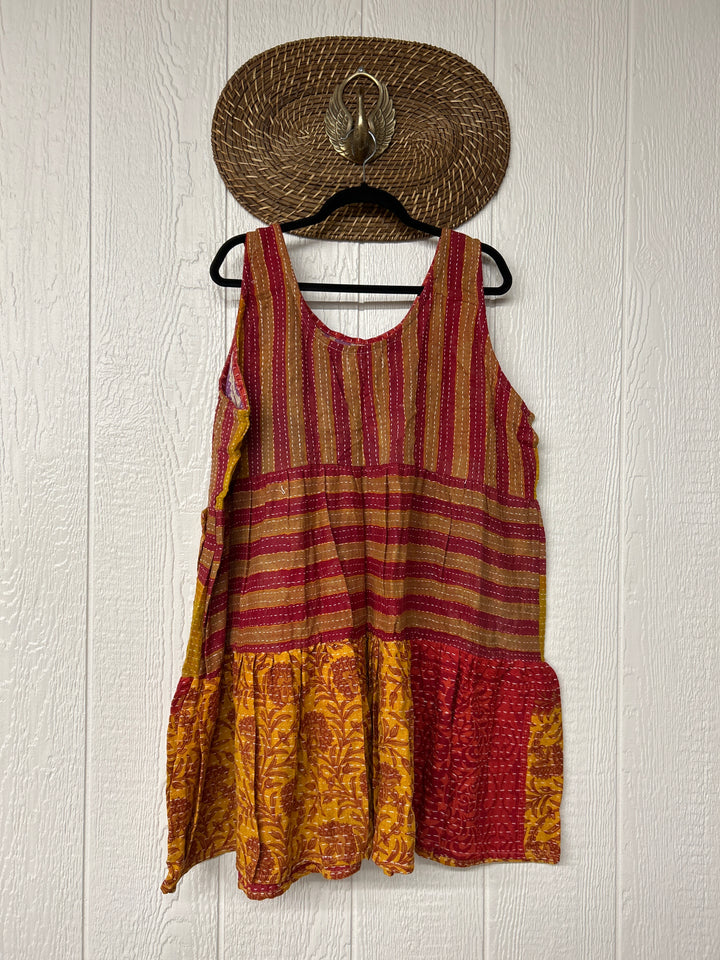 Kantha Meadow Mini Dress 0625 178