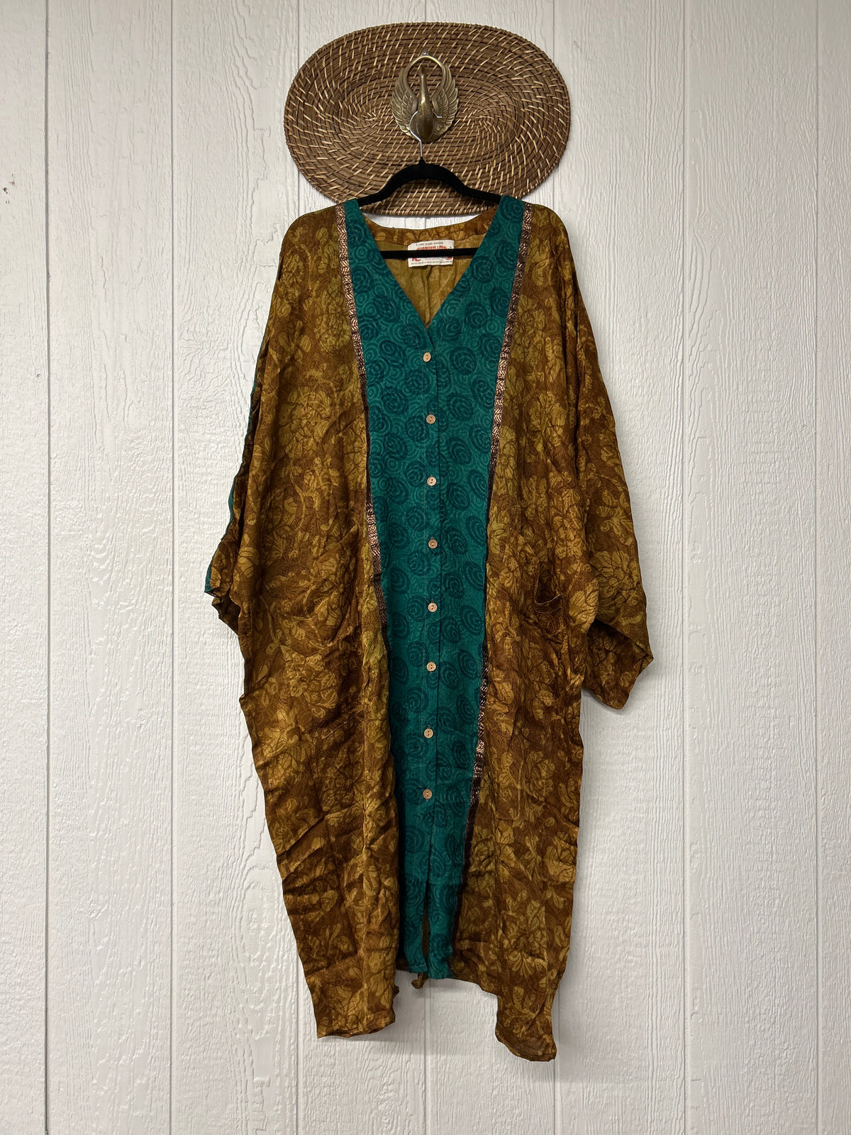 Crepe Sari Gaia Duster Dress 0826 241