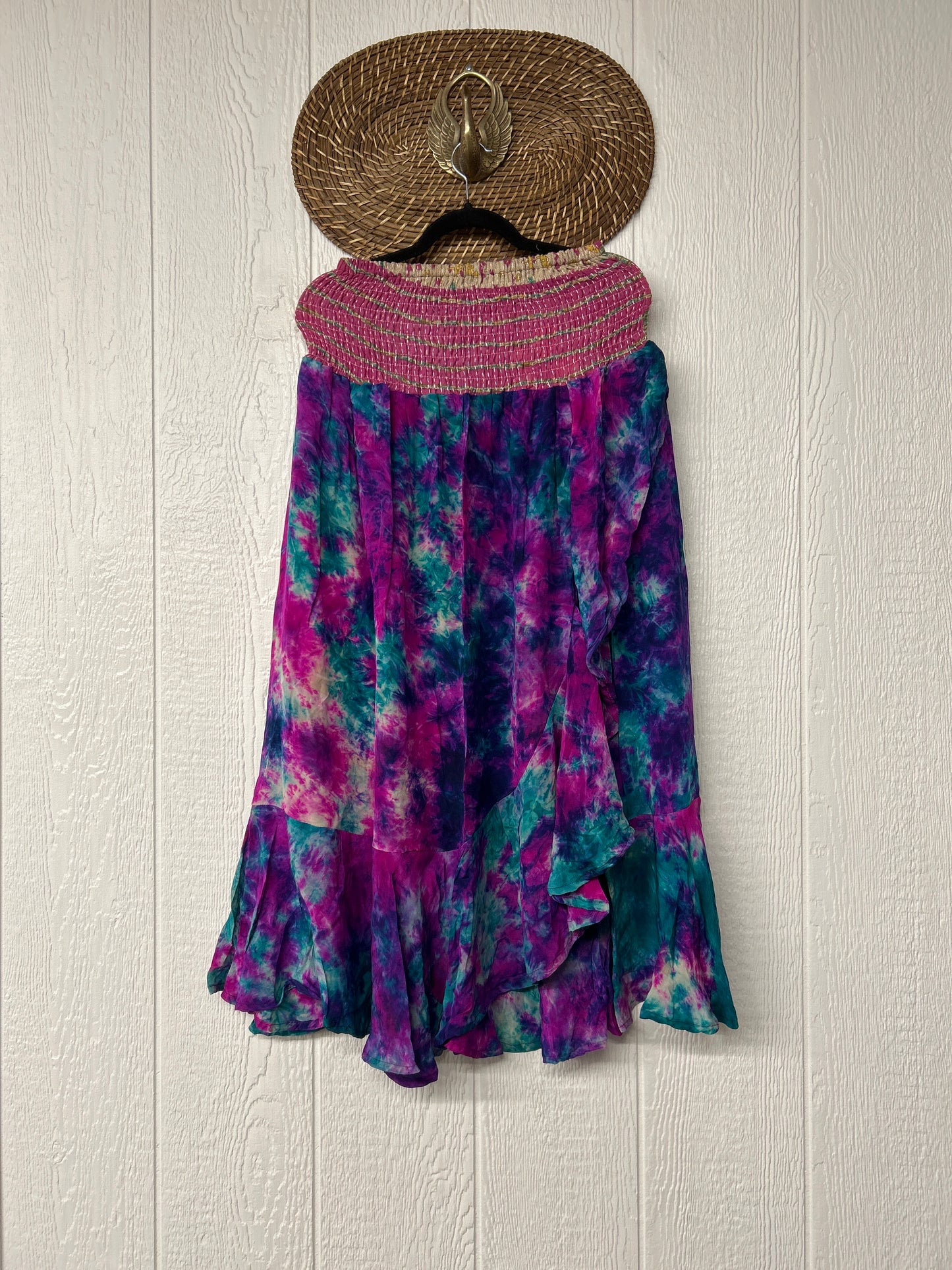 Crepe Sari Inner Peace Wrap Skirt 0626 105