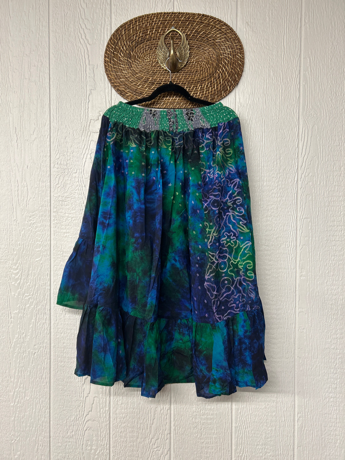 Crepe Sari Dahlia Skirt 1026 138