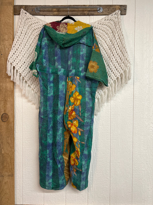 Kantha Zen Hoodie Jumpsuit 0925 258
