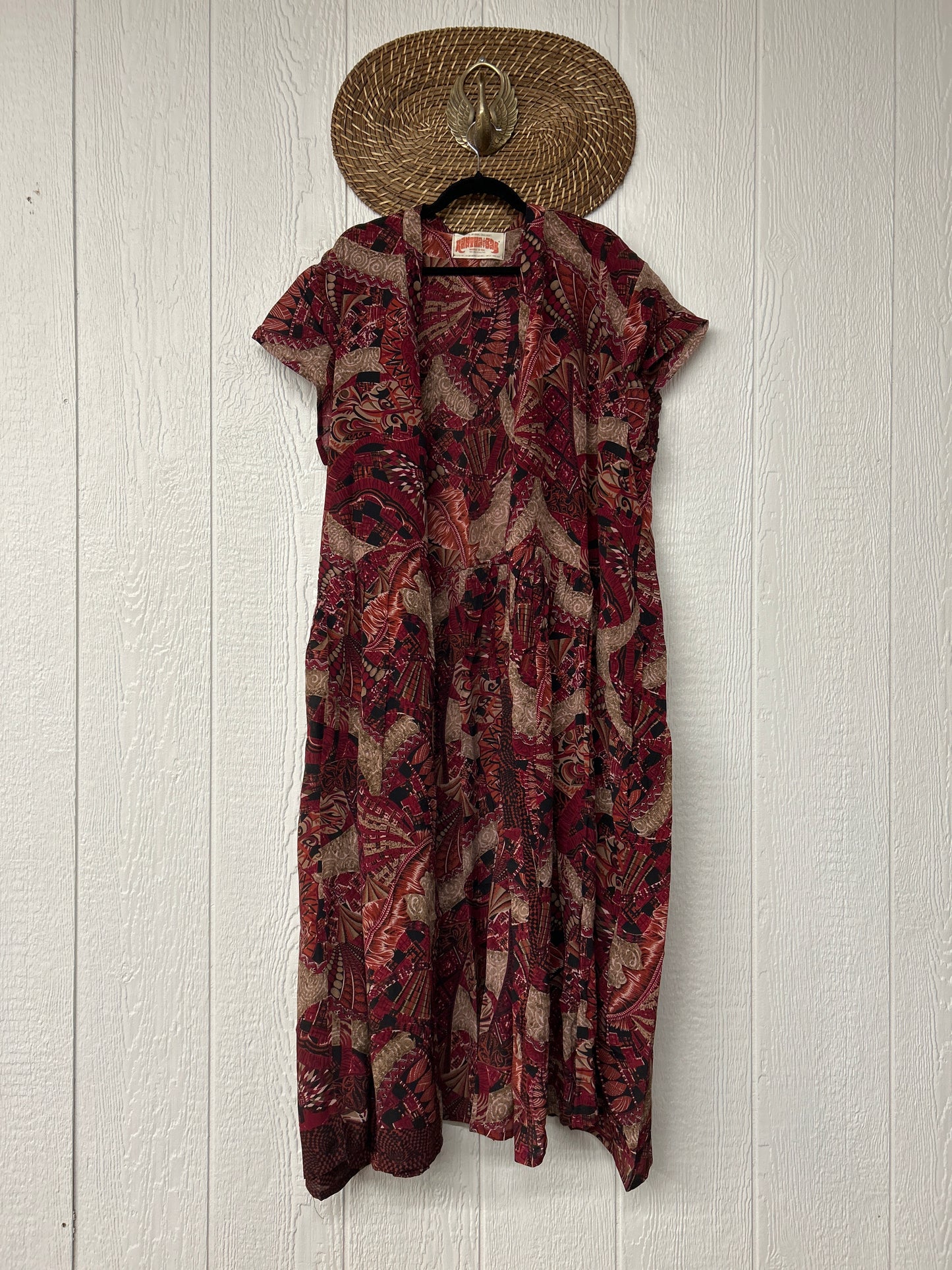 Crepe Sari Summer Evermore Kimono 0726 097