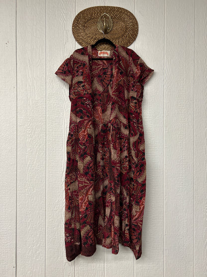 Crepe Sari Summer Evermore Kimono 0726 097