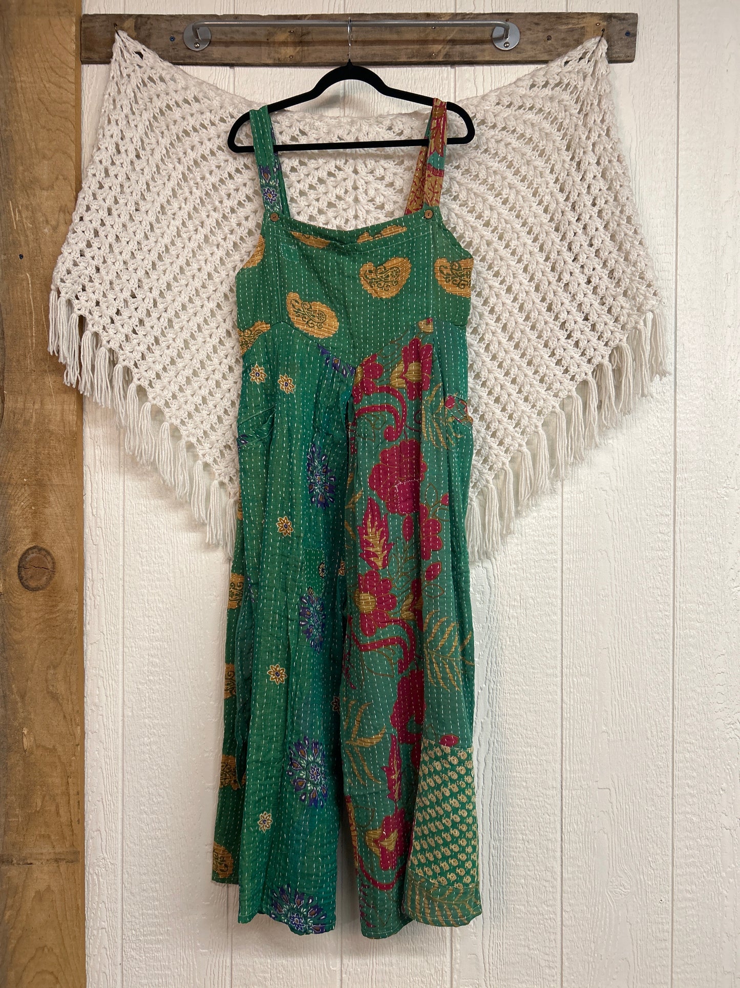 Crossroad Kantha Overalls 1025 026