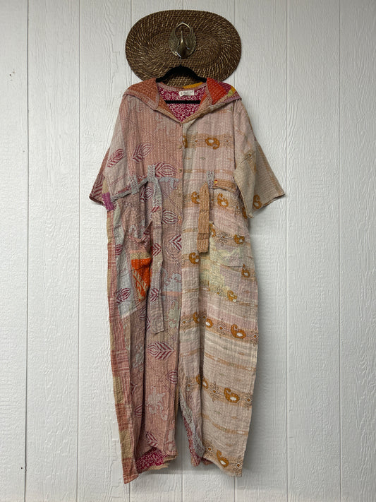 Kantha Zen Hoodie Jumpsuit 0925 107