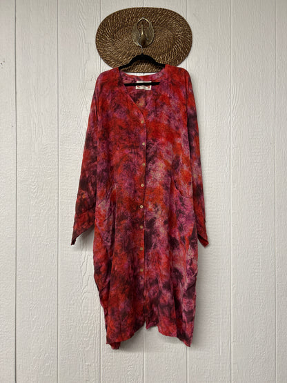 Crepe Sari Gaia Duster Dress 0826 018