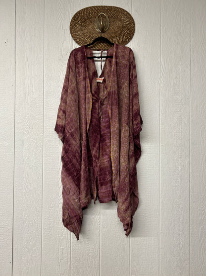 RETAIL Crepe Sari Orchid Kimono 0626 087