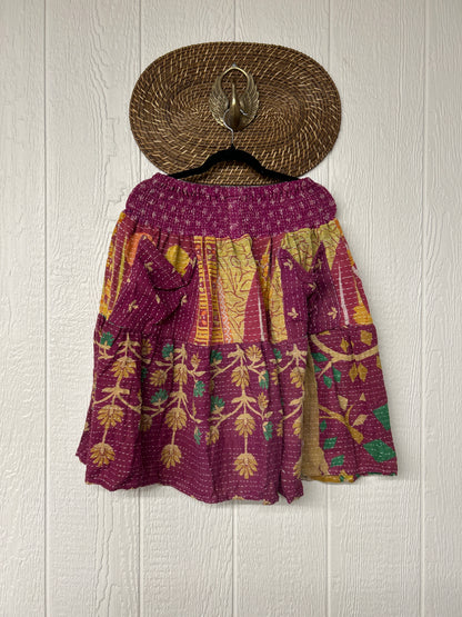 Pareo Kantha Meadow Skirt 0826 217