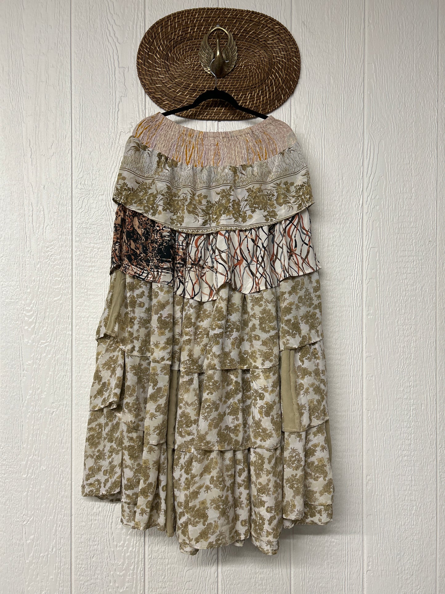 Rasgulla Sari Venus Ruffle Maxi 1125 087