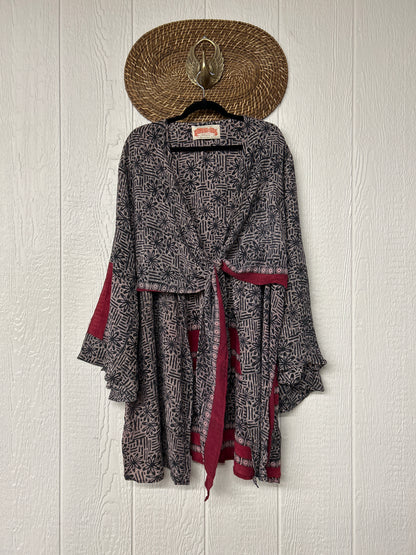 Crepe Sari Shortie Spellbound Kimono 0426 035