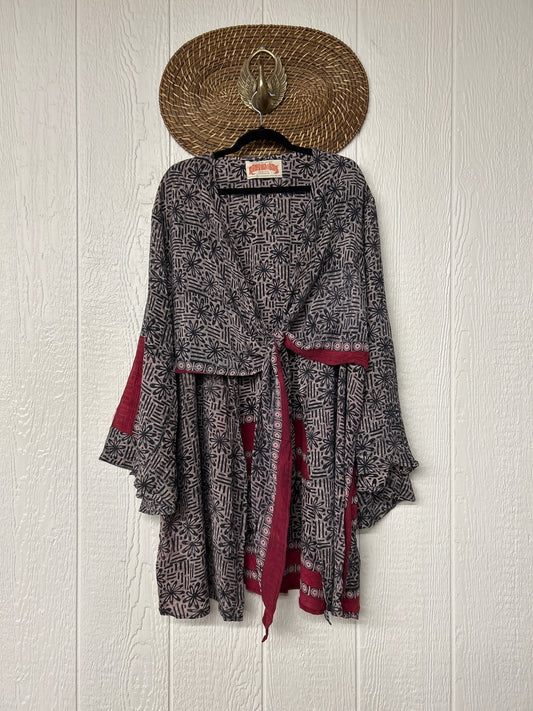 Crepe Sari Shortie Spellbound Kimono 0426 035