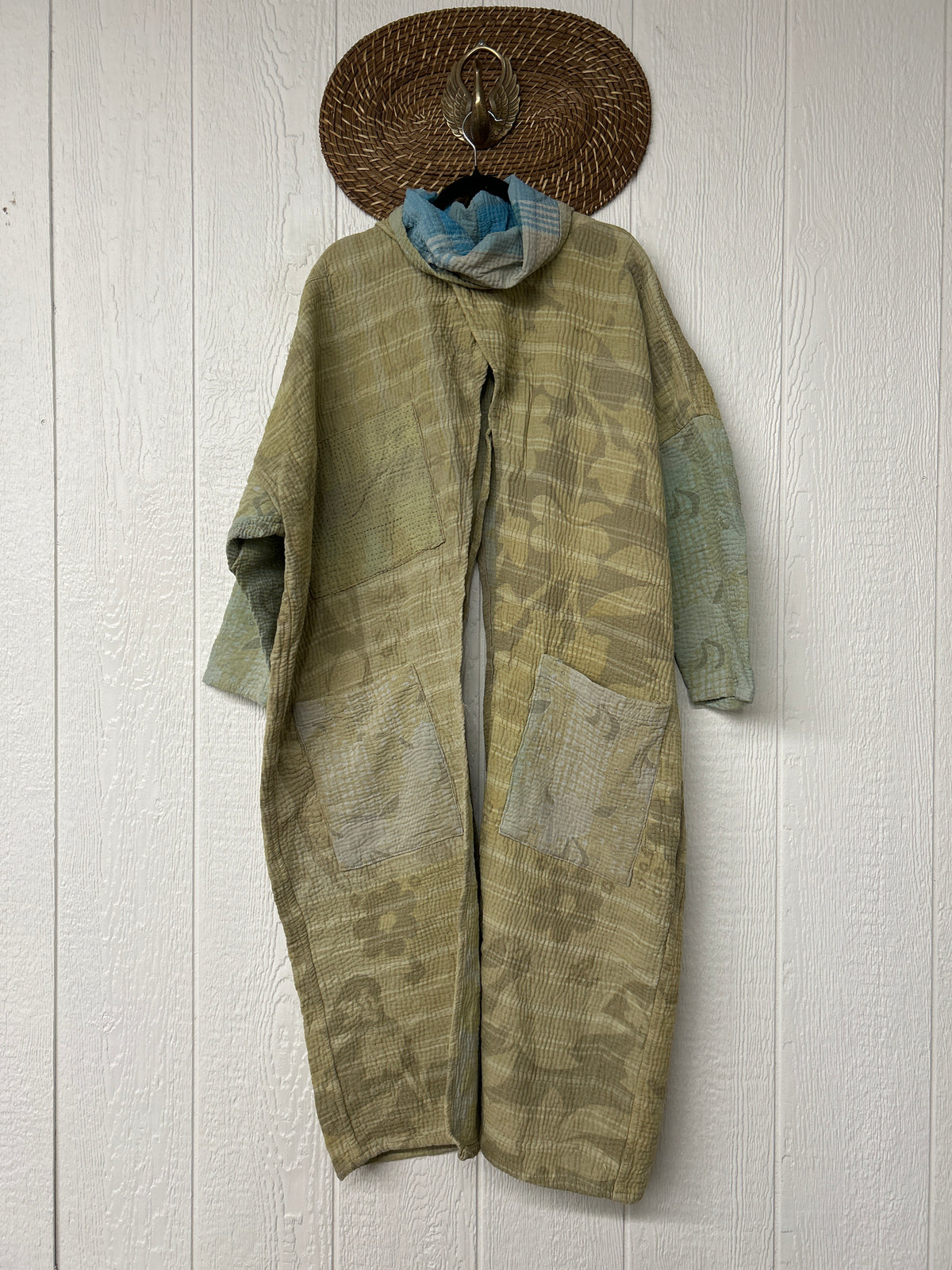 Alchemi Fine Kantha Cowl Split Pullover 1026 001