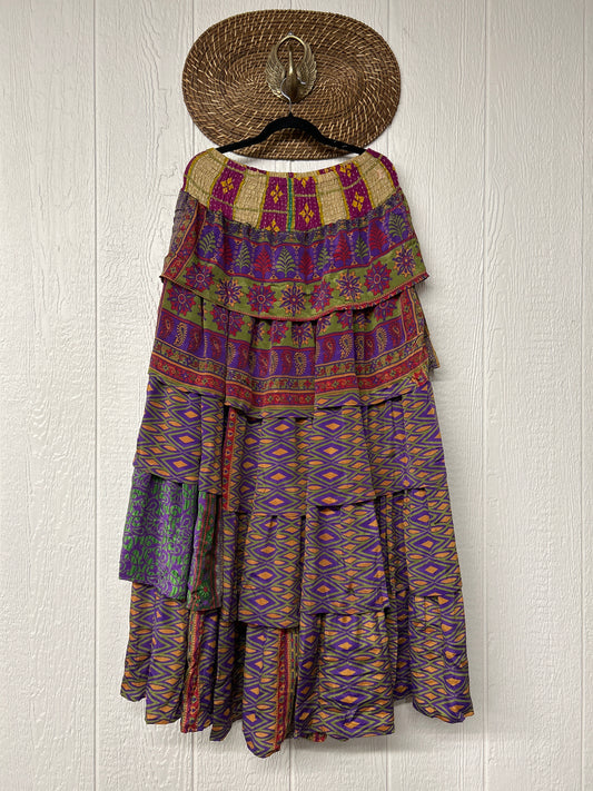 Rasgulla Sari Venus Ruffle Maxi 1125 084