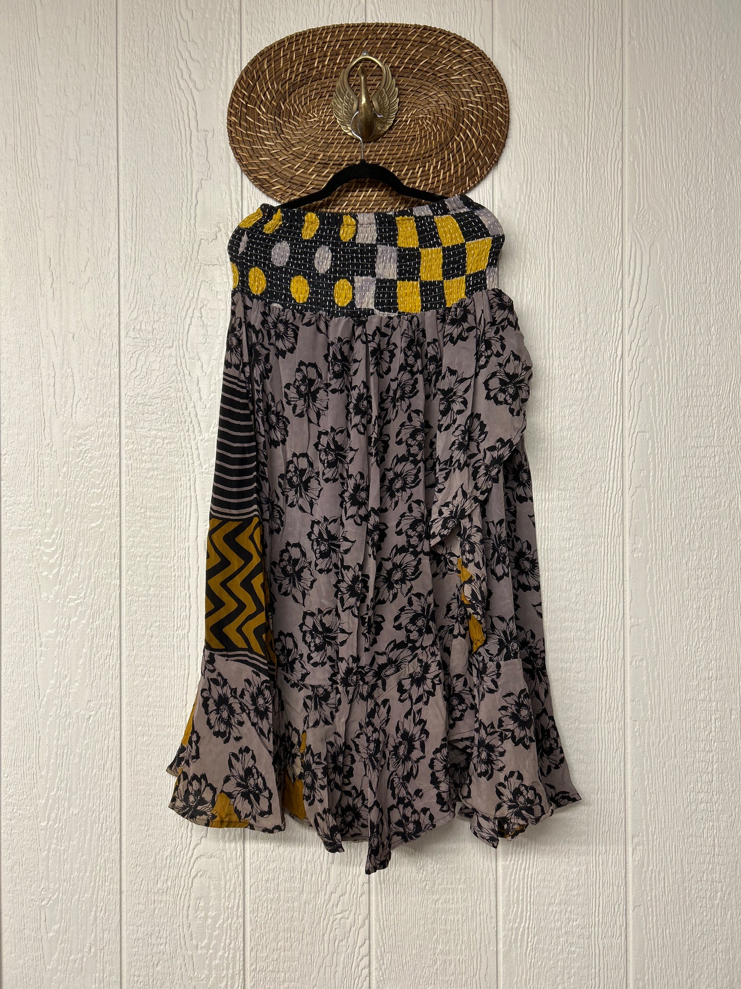 Crepe Sari Inner Peace Wrap Skirt 0626 022