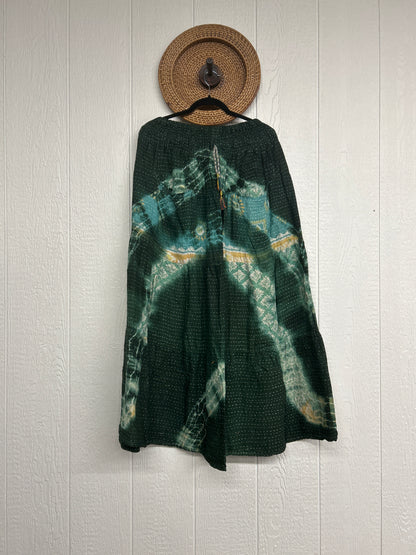 Pareo Kantha Lotus Maxi Skirt 0826 233