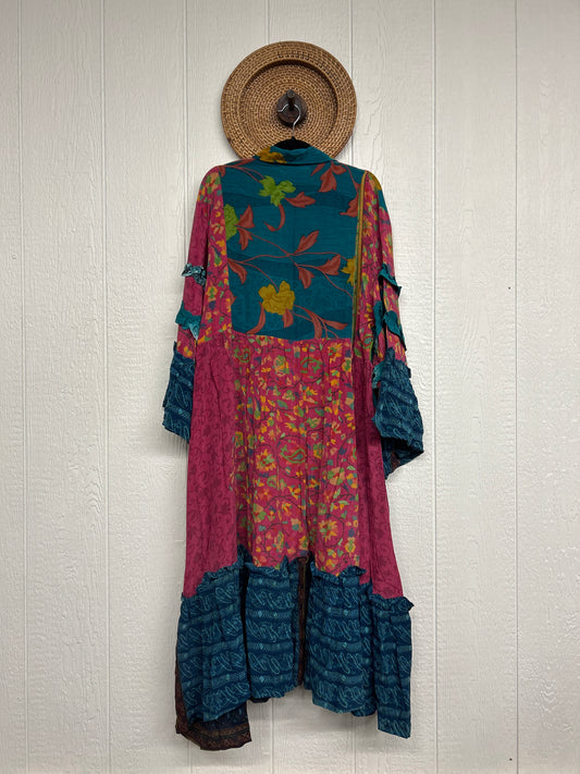 Crepe Sari Rhiannon Duster Dress 0226 261