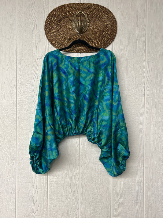 Crepe Sari Luna Crop Top 0126 173