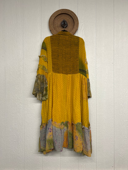 Crepe Sari Rhiannon Duster Dress 0226 182