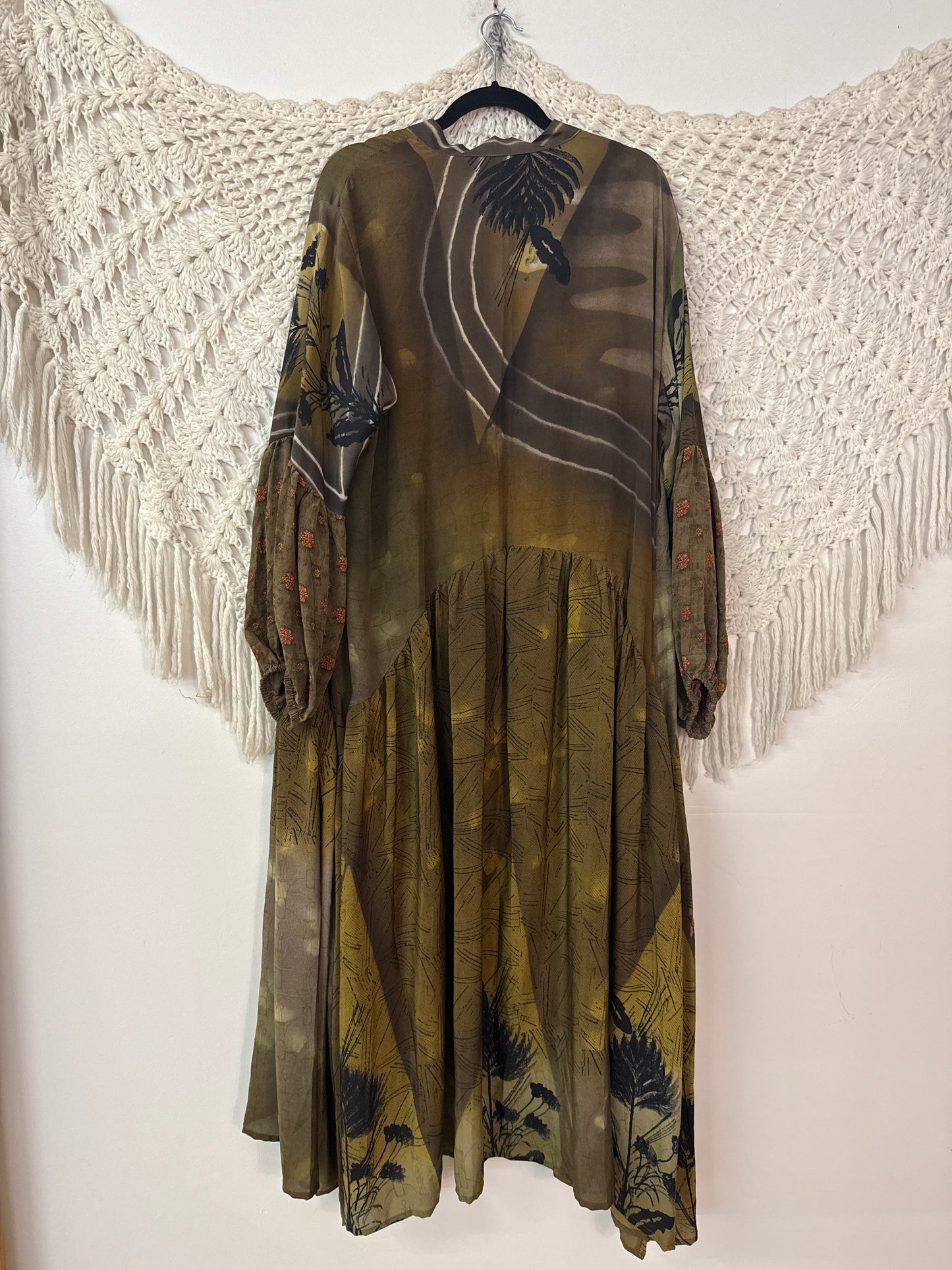 Crepe Sari Evermore Kimono L0626 001