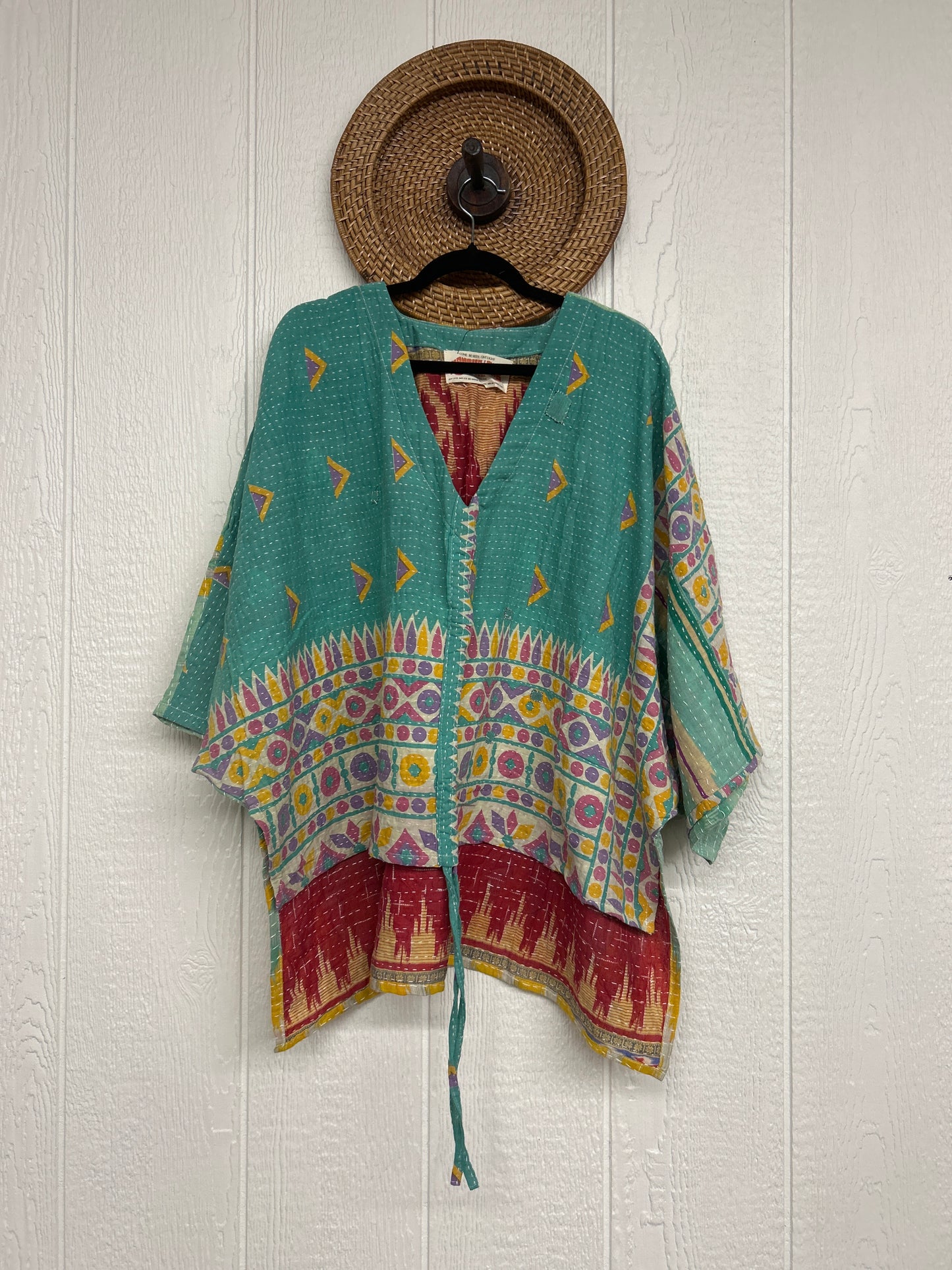 Pareo Kantha Hi-Lo Butterfly Top 0626 233