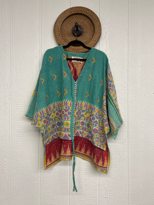 Pareo Kantha Hi-Lo Butterfly Top 0626 233