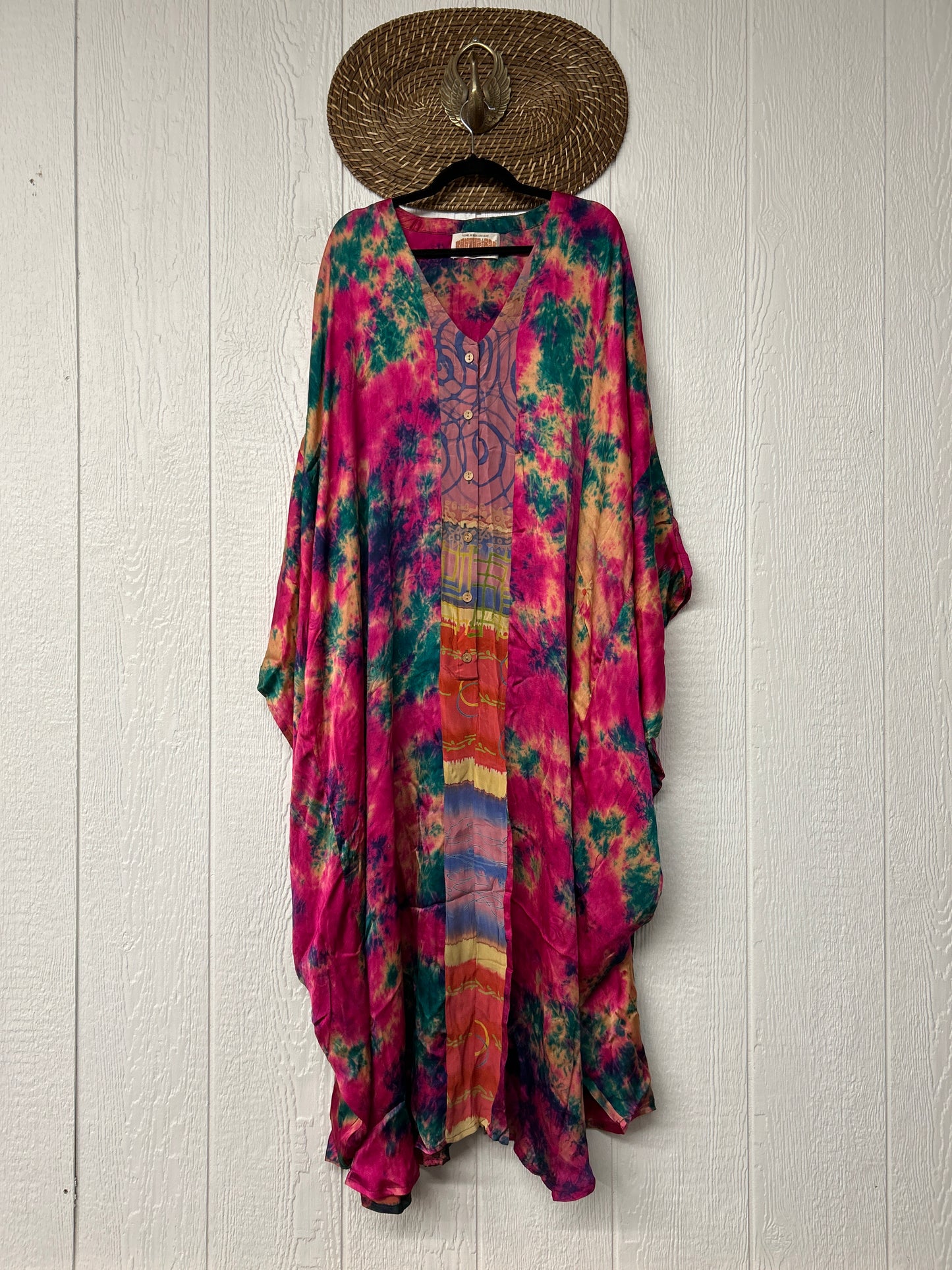 Crepe Sari Bowie Muu Dress 0826 180