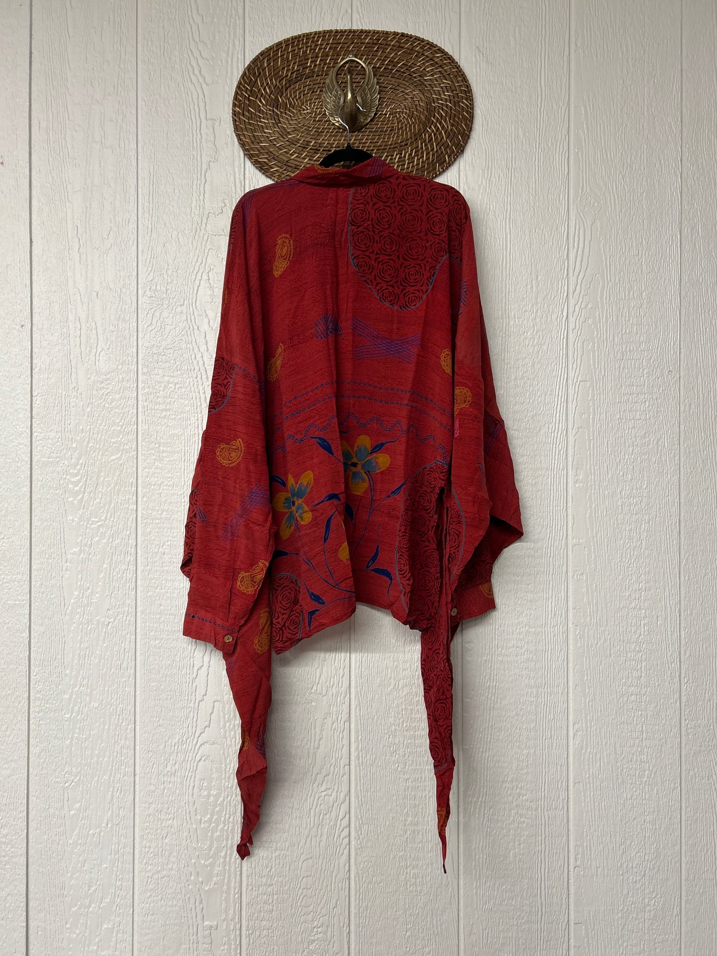 Crepe Sari Nirvana Button Down 1125 168