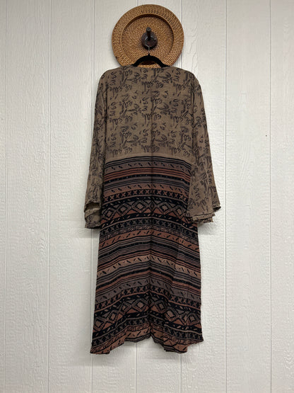 Crepe Sari Spellbound Kimono 0926 086