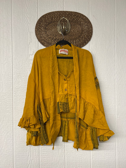 Crepe Sari Wild Rose Top 1225 146