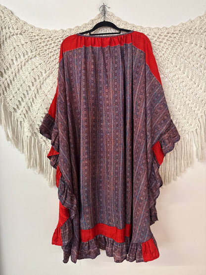 Rasgulla Sari Gold Dust Kimono L0626 002
