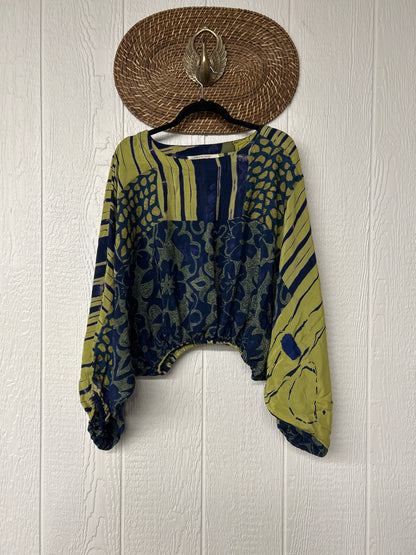 Crepe Sari Luna Crop Top 0126 239