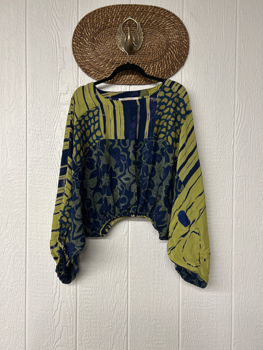 Crepe Sari Luna Crop Top 0126 239