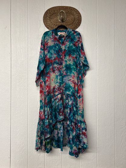 Crepe Sari Dahlia Duster Dress 0326 203