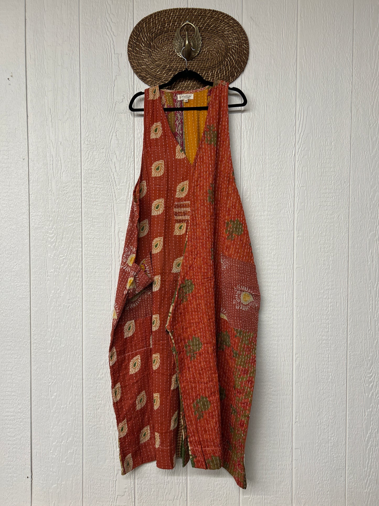 Kantha Harmony Wide Leg Jumpsuit  0825 023