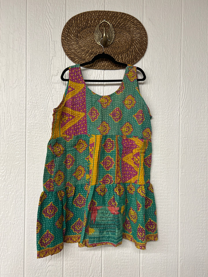 Kantha Meadow Mini Dress 0625 241