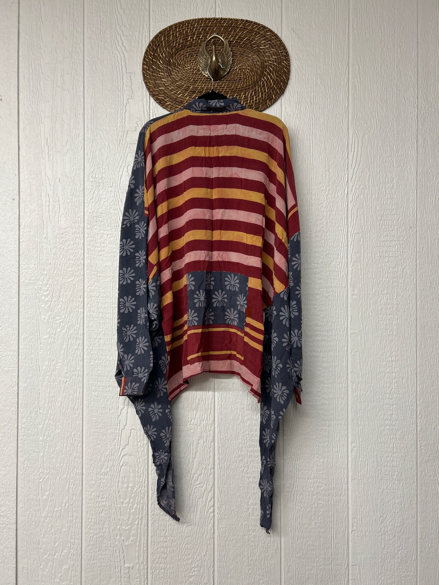 Crepe Sari Nirvana Button Down 1125 122