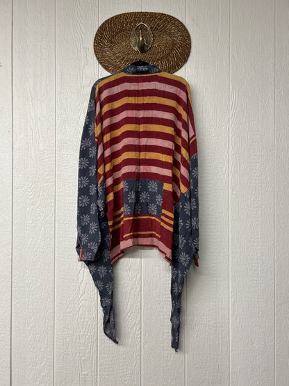 Crepe Sari Nirvana Button Down 1125 122