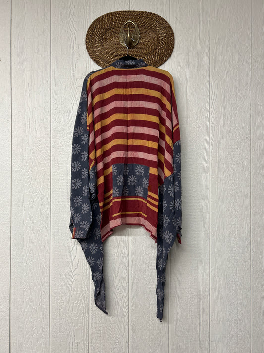 Crepe Sari Nirvana Button Down 1125 122