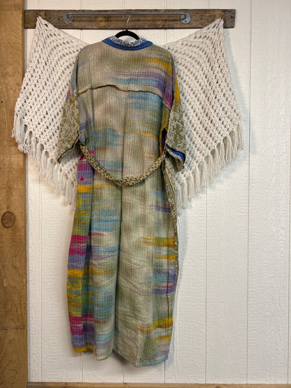 Pareo Kantha Gravity Duster Dress 0226 169