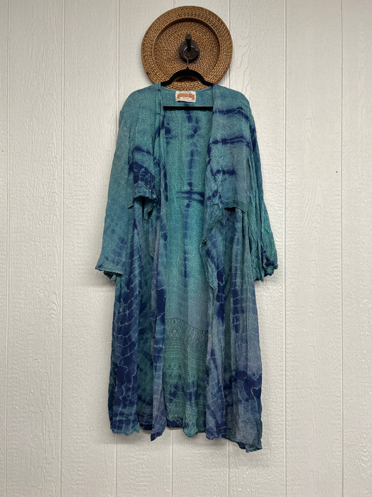 RETAIL Crepe Sari Spellbound Kimono 0926 063