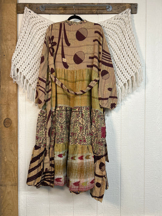 Pareo Kantha Luminous Maxi Dress 0126 226