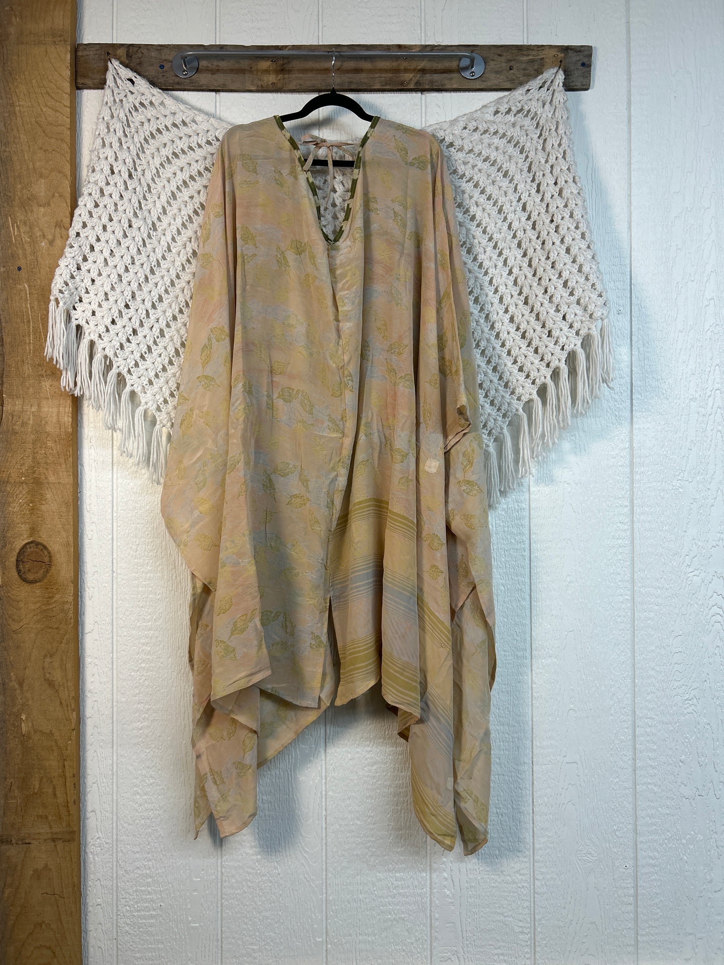 Crepe Sari Orchid Kimono 0626 278