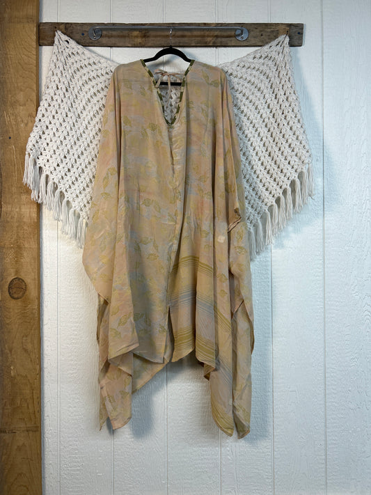 Crepe Sari Orchid Kimono 0626 278