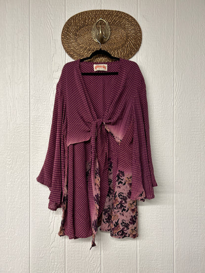 Crepe Sari Shortie Spellbound Kimono 0426 041