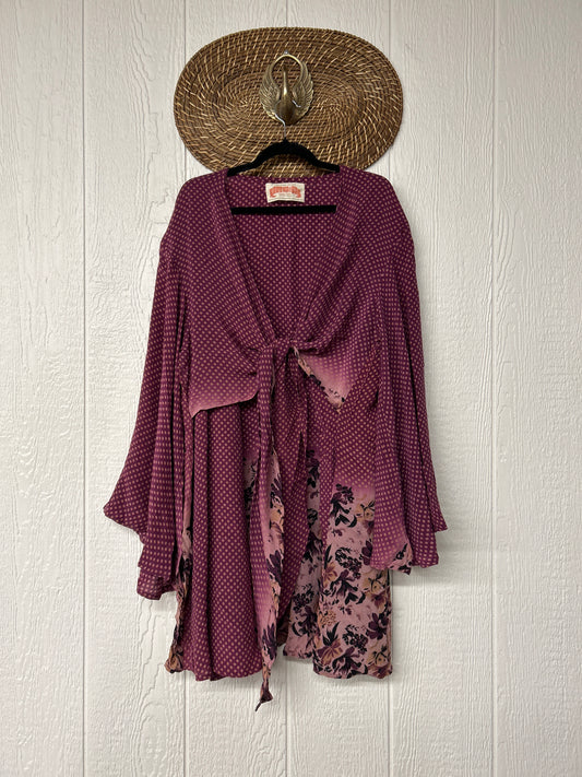 Crepe Sari Shortie Spellbound Kimono 0426 041