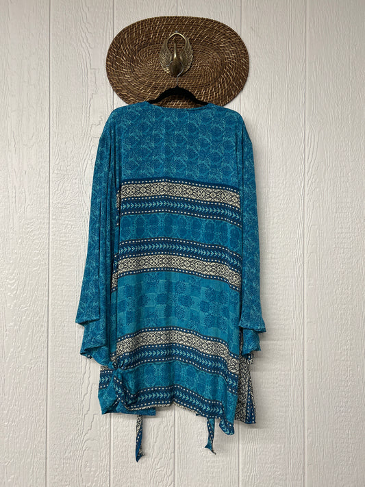 Rasgulla Sari Shortie Spellbound Kimono 0226 070