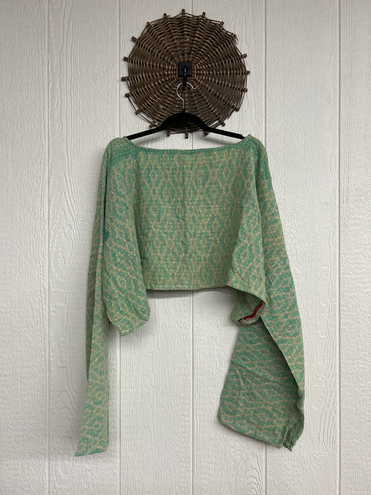 Pareo Kantha Abundance Crop Top 1026 002