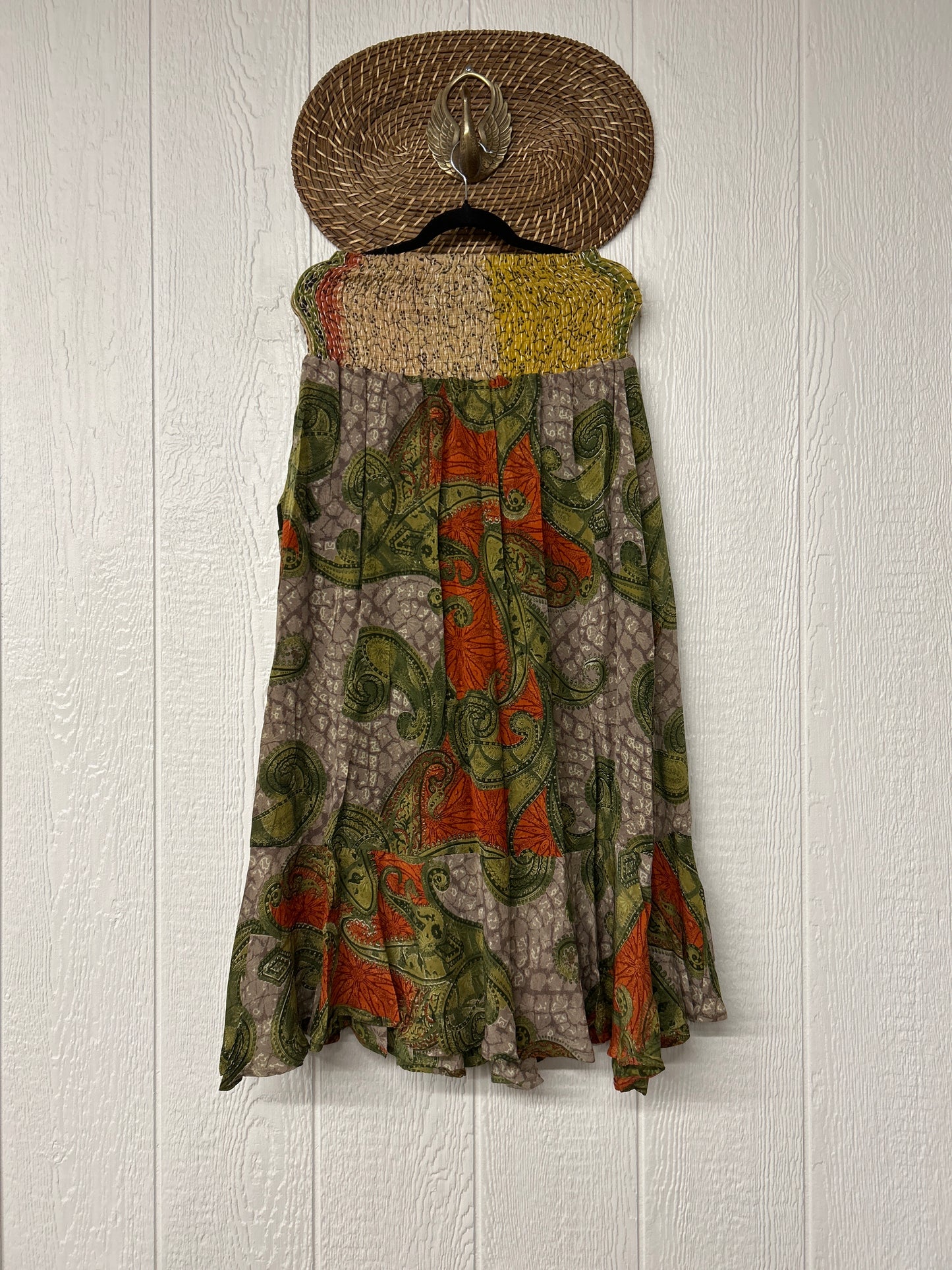 Crepe Sari Inner Peace Wrap Skirt 0626 250