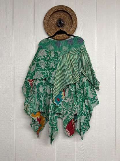 Pareo Kantha Pixie Skirt 0426 074