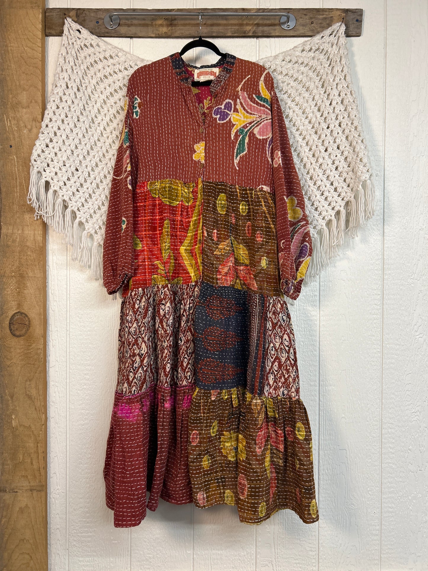 Pareo Kantha Luminous Maxi Dress 0126 284
